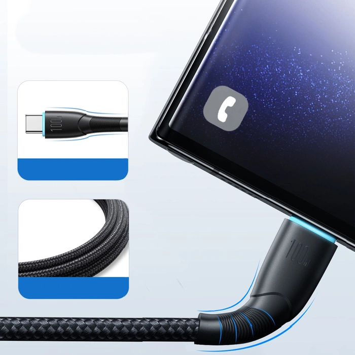 Joyroom Starry series SA32-AC6 100W cable USB-A / USB-C 1m - negro