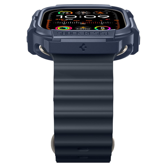 Funda Spigen Rugged Armor Apple Watch Ultra 1 / 2 (49 Mm) Azul Marino