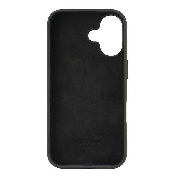 Audi Silicone Case iPhone 16 6.1"czarny/black hardcase AU-LSRIP16-Q3/D1-BK