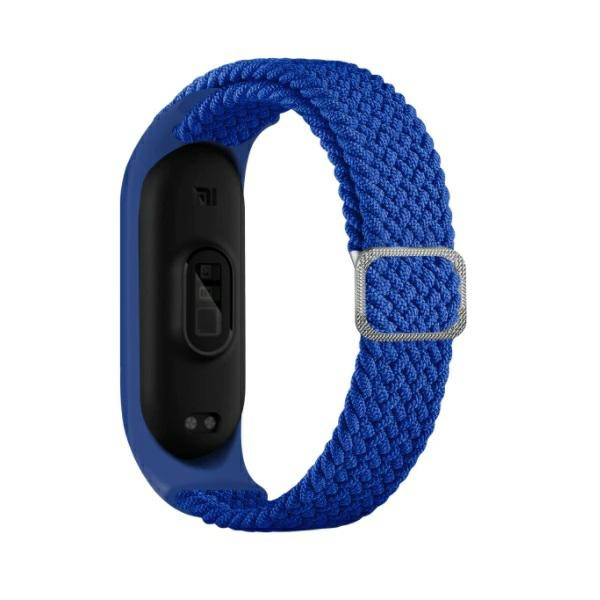 Beline pasek Mi Band 3/4 Textileniebieski/sky blue