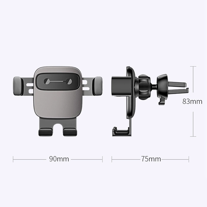 Baseus Cube Gravity Car Mount Air Vent Phone Bracket Holder black (SUYL-FK01)