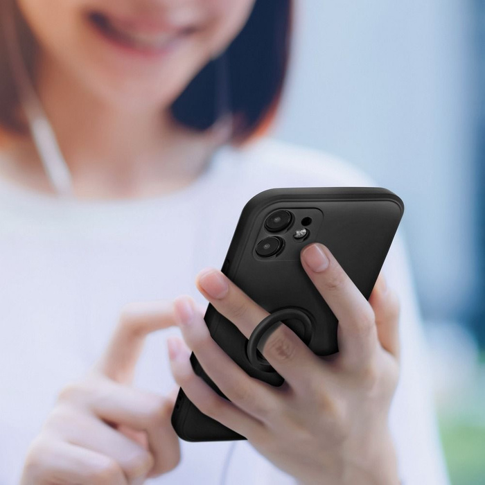 Roar Amber Gehäuse Case - für Samsung Galaxy A52 5G / A52 4G LTE Schwarz