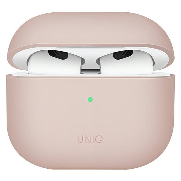 UNIQ Apple Telefontok 3 generációs Lino szilikon rózsaszín Case
