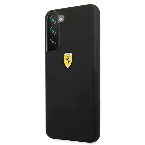 Case FERRARI Samsung Galaxy S22 On Track Silicone Black Hardcase