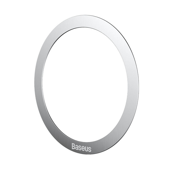Anneau magnétique Baseus Halo Series (2 pièces / paquet) argent (PCCH000012)