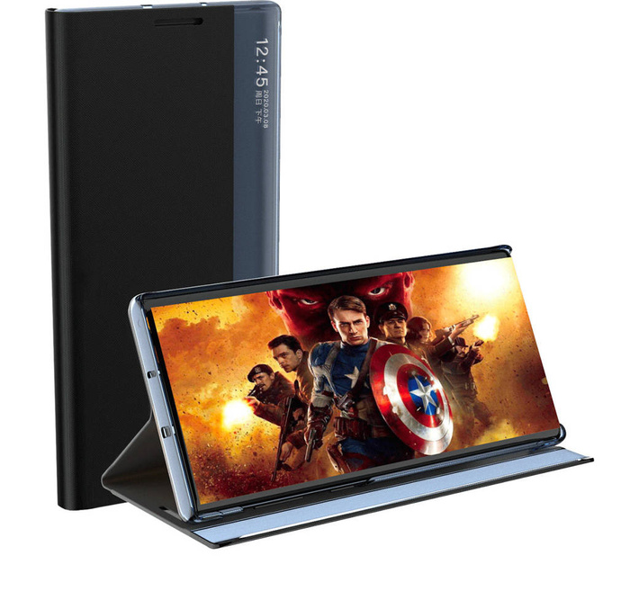 New Sleep Case Cover para Xiaomi Redmi Note 12 5G / Poco X5 5G Cover con Flip Stand Blue