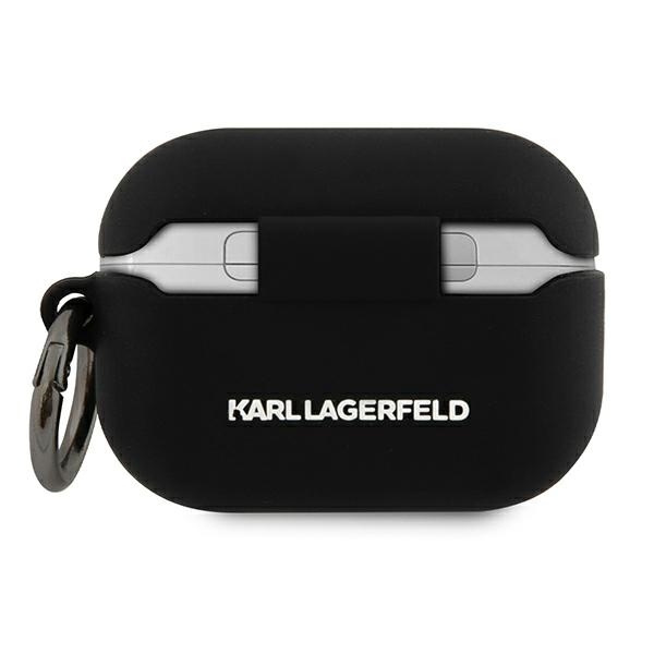 KARL LAGERFELD Apple AirPods Pro Silikonhülle Choupette Schwarz