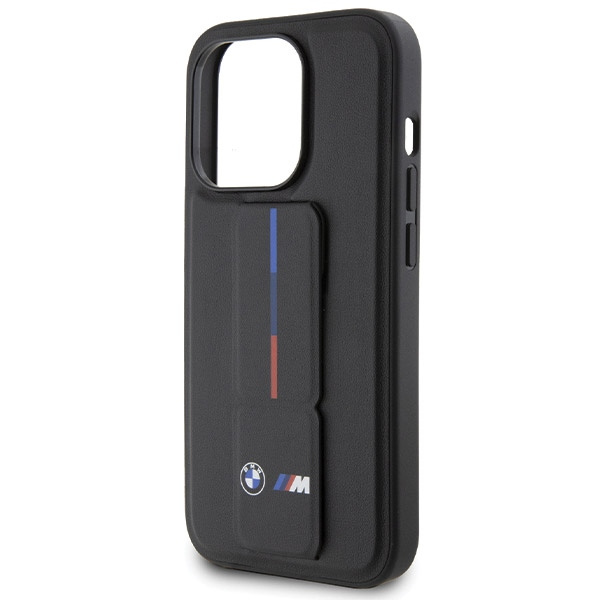 Funda BMW BMHCP15L22GSLK iPhone 15 Pro 6.1" negro/negro durocase Grip Hot Stamp Case