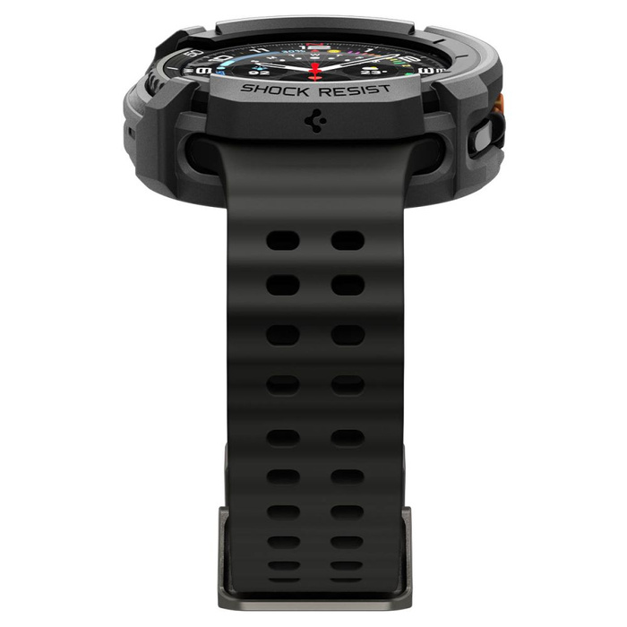 SPIGEN HÜLLE SAMSUNG GALAXY WATCH 8 CLASSIC 46 MM RUGGED ARMOR MATT SCHWARZ