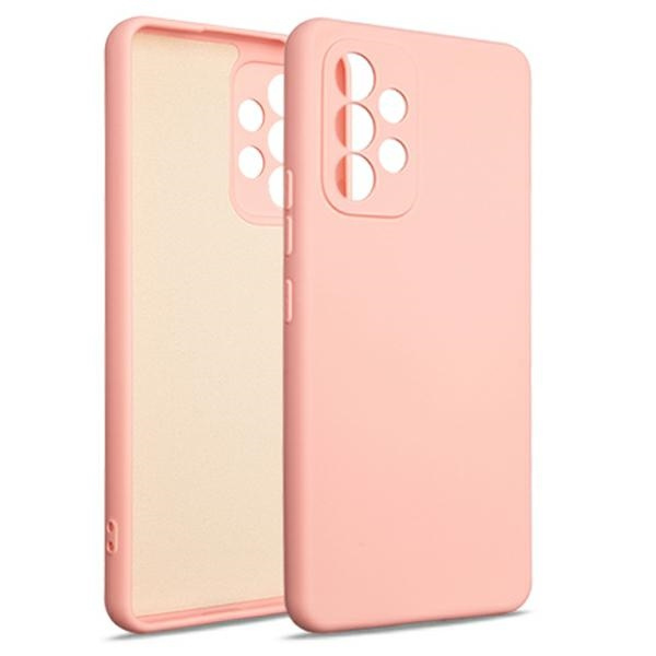 Beline Etui Silicone Samsung A53rózowo-złty/rose gold