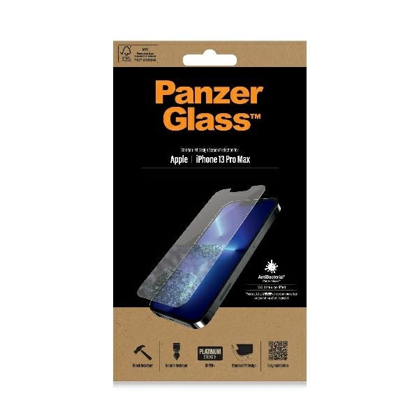 PanzerGlass Standard Super+ iPhone 13 Pro Max 6,7" Antibakteriell 2743
