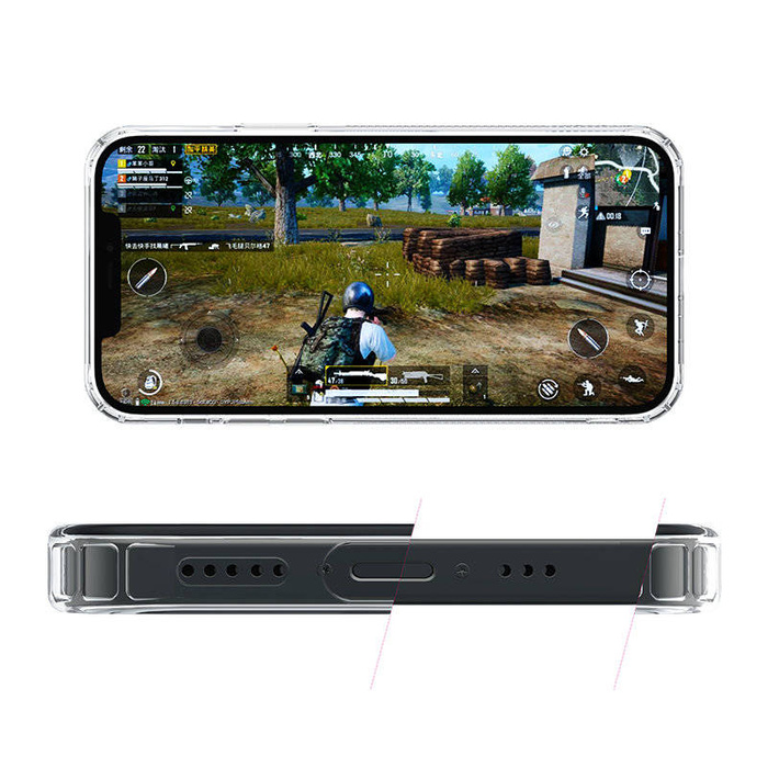 Joyroom New T Case case cover for iPhone 13 Pro gel case transparent (JR-BP943 transparent)