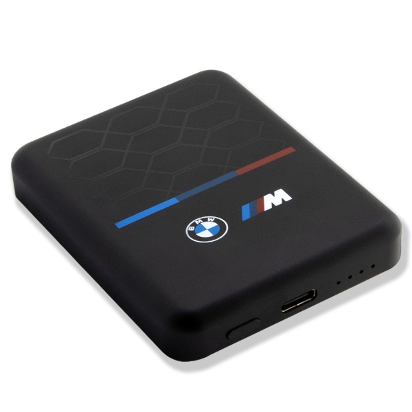 BMW Inductive Powerbank BMPBMS3K22PGVK 5W 3000mAh + câble noir/noir M Collection MagSafe