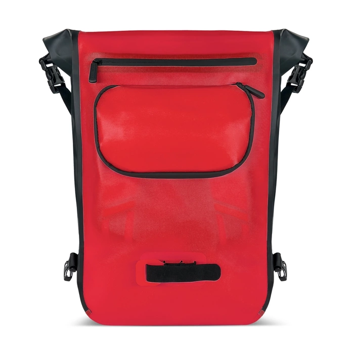 Wozinsky mochila impermeable para maletero de bicicleta bike bag 2in1 23l rojo (WBB31RE)