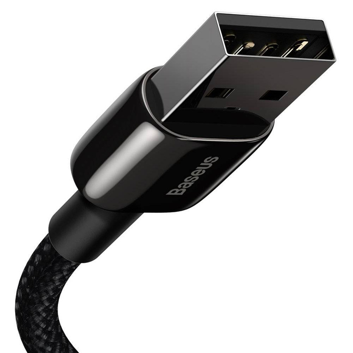 Baseus Tungsten kabel USB - Lightning 2,4 A 2 m schwarz (CALWJ-A01)