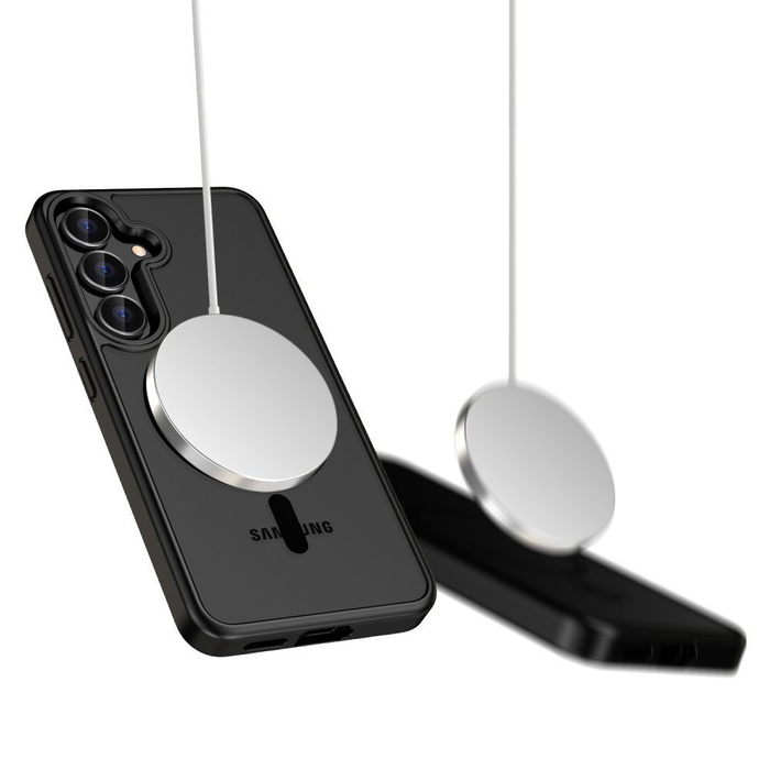 ETUI TECH-PROTECT MOTOROLA MOTO G56 5G MAGMAT MAGSAFE MATOWE CZARNE