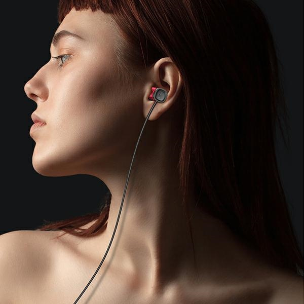 USAMS Headphones EP-46 USB-C red/red 1.2m HSEP4604