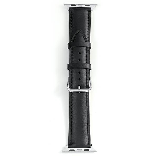 Beline pasek Apple Watch Leather42/44/45/49mm czarny /black