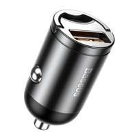 Baseus Tiny Star mini Smart USB caricabatteria per auto 30 W Quick Charge 3.0 Grigio (VCHX-A0G)