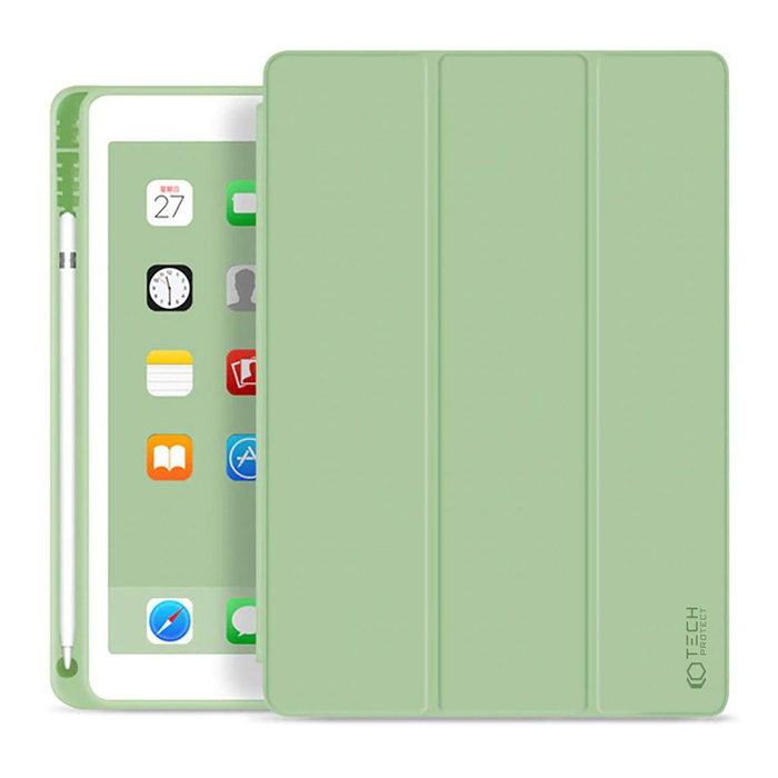 Case TECH-PROTECT Apple iPad 10.2 2019 2020 2021 SmartCase Green Case