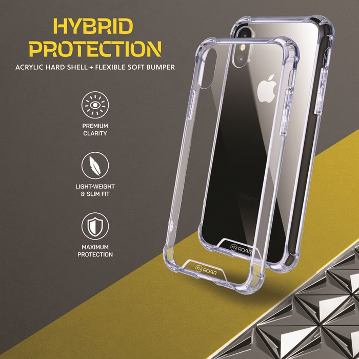 ROAR ARMOR JELLY case for IPHONE 17 transparent
