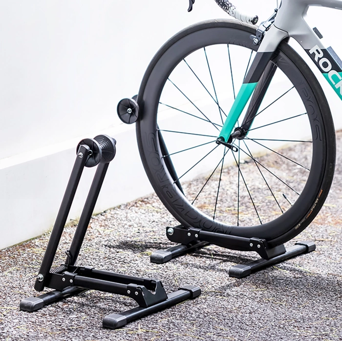 Rockbros 27210001001 Folding Bicycle Stand - Black