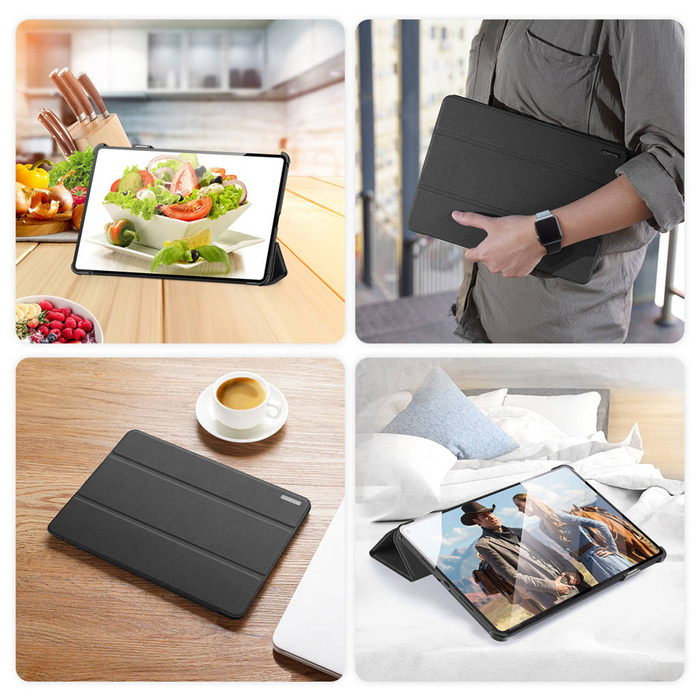Custodia Dux Ducis Domo per Huawei MatePad Pro 11&#39;&#39; (2022) supporto smart cover nero