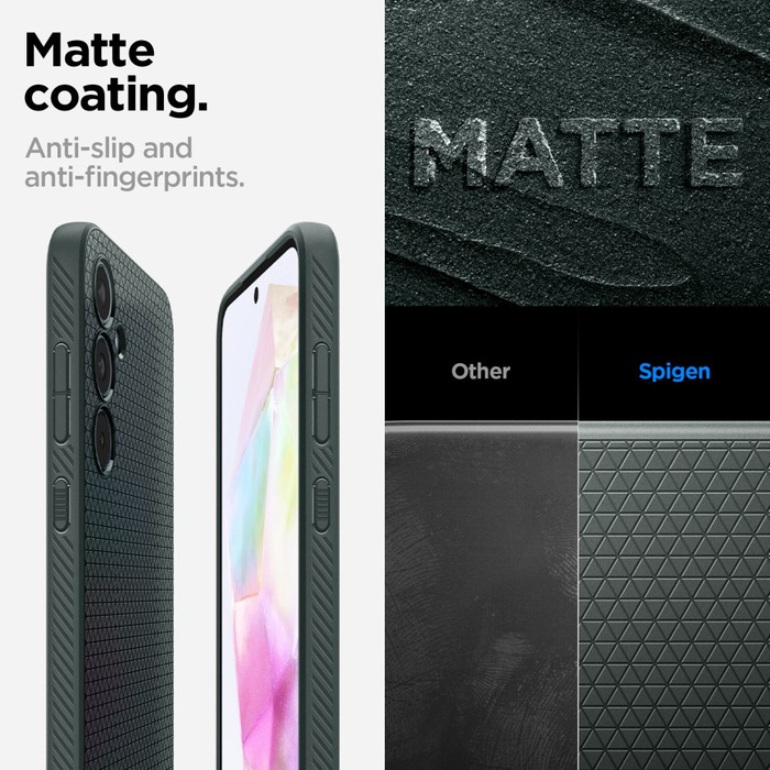 Hülle Spigen Liquid Air Samsung Galaxy A35 5g Abyss Green Case