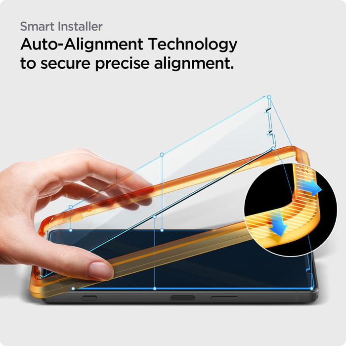 Tempered Glass Spigen Alm Glas.tr 2er-Pack Sony Xperia 1 Vi Klar