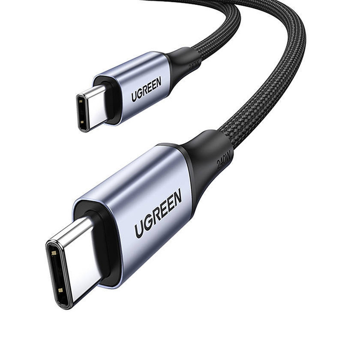 Cable USB-C a USB-C UGREEN US535, 240 W, 1 m (negro)