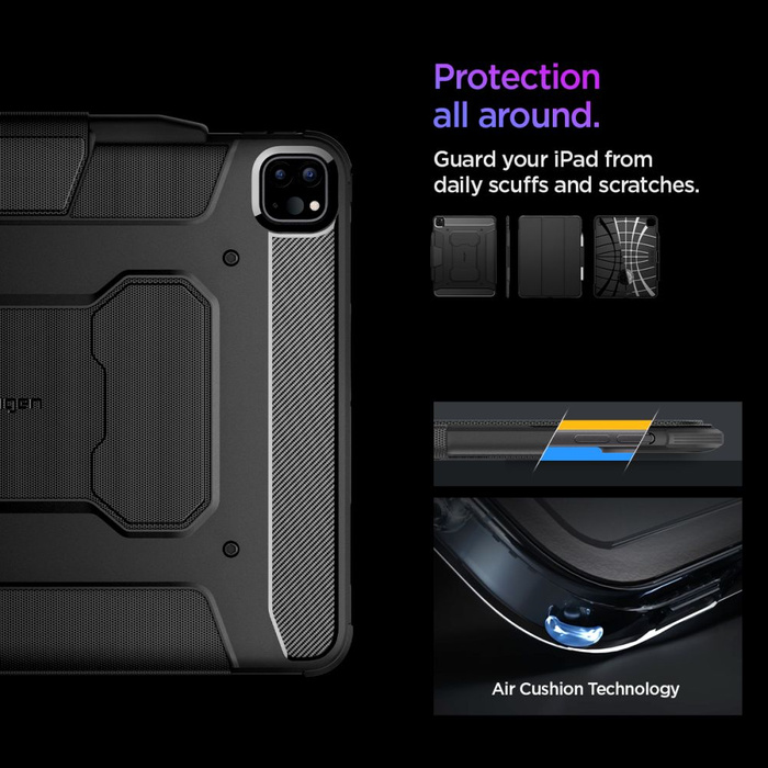 Spigen Rugged Armor IPad "PRO" PRO 13 7 / 2024 NERO