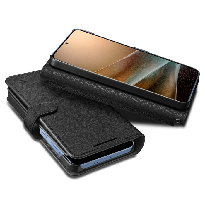 Spigen PORTEFEUILLE "S" GALAXY S25+ PLUS NOIR