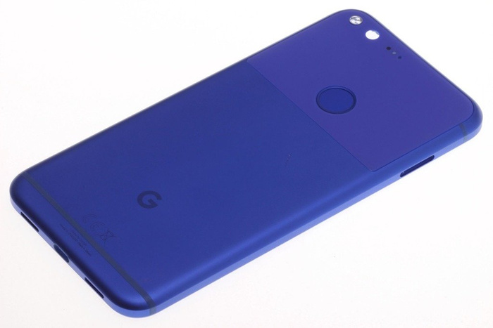 Echte GOOGLE Pixel XL Klappe Abdeckung Grad B Blau