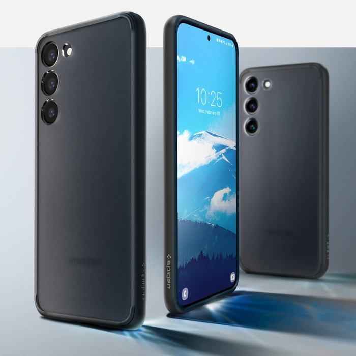 Case Spigen Ultra Hybrid GALAXY S23 FROST BLACK