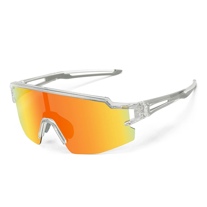Rockbros Kinder-Fahrradbrille, polarisiert, UV-Schutz, Grau