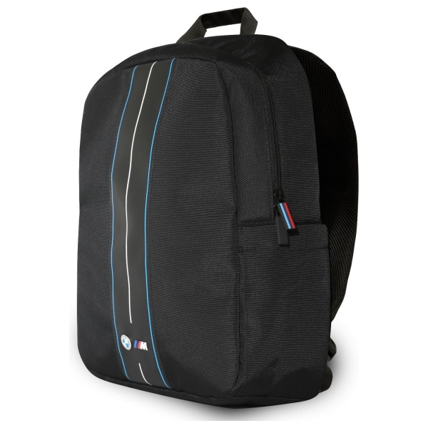 Mochila BMW BMBP15COMPVSKL 16" negro/negro Nylon Blue Stripe