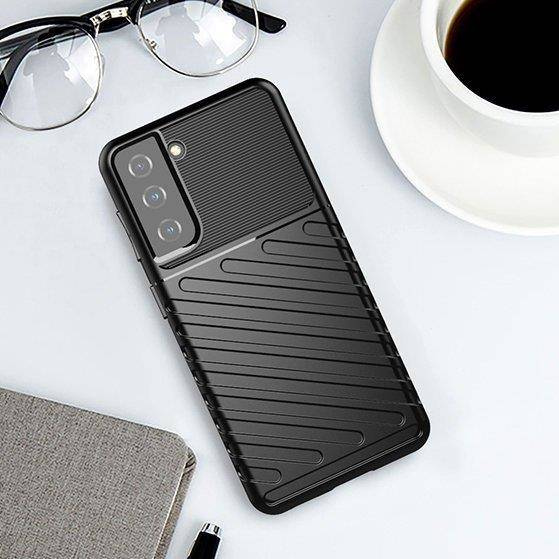 Coque Thunder Case pour Samsung Galaxy S23+ coque en silicone noir