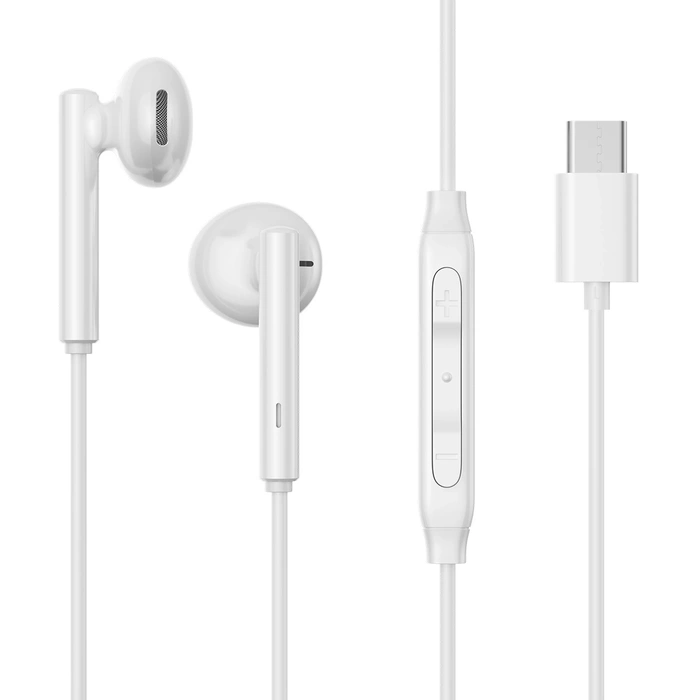 Cuffie intrauricolari USB-C Joyroom JR-EC05 - bianche