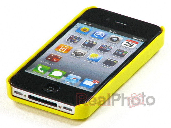 Case iPhone 4 4S URBAN PREFER Coin 4 Yellow