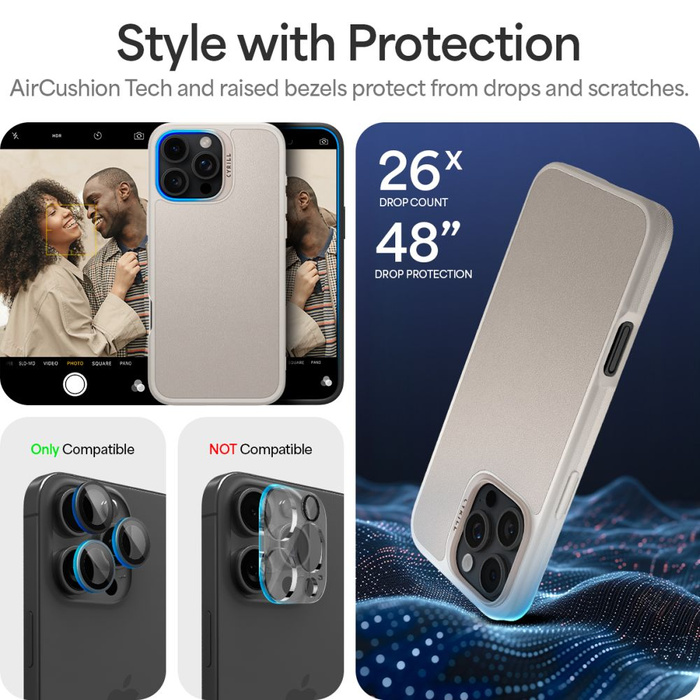 Funda Spigen Mag MagSafe IPhone CREMA CYRILL KAJUK 16 PRO MAX