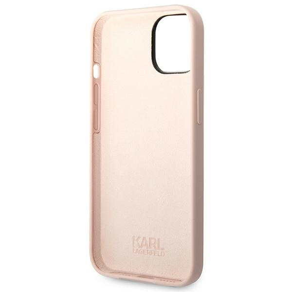 Karl Lagerfeld KLHCP14MSLCTPI iPhone 14 Plus 6.7" hardcase light pink/light pink Silicone Choupette Body