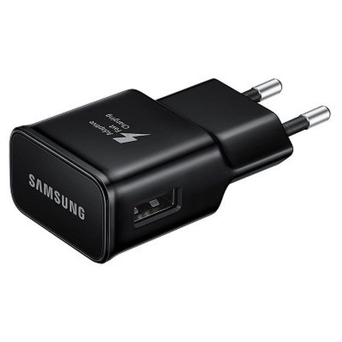 Original SAMSUNG Schnell-Ladegerät + 1M Kabel Galaxy S7 S8 A3 A5 2016 2017 Schwarz