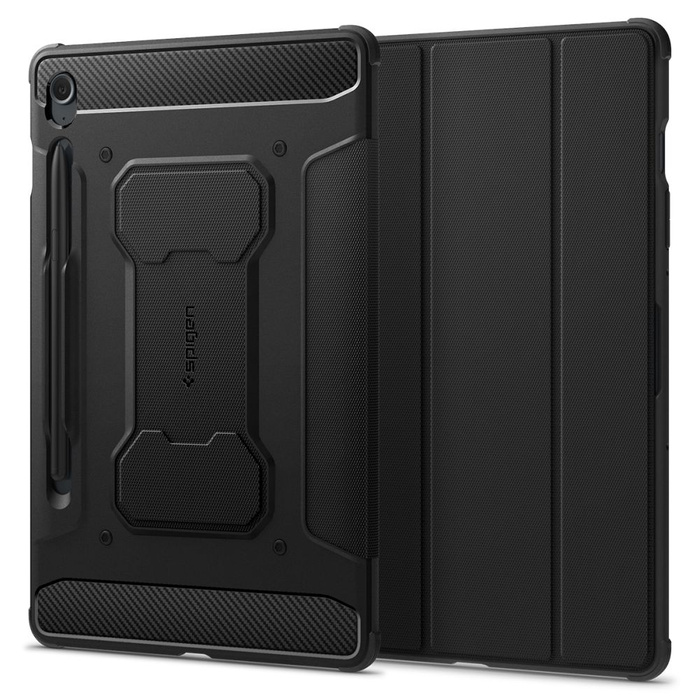 Telefontok Spigen Rugged Armor "pro" Galaxy Tab S9 Fe 10.9 X510 / X516b fekete Case