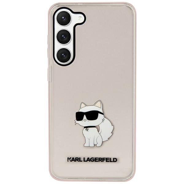 Funda Karl Lagerfeld Klhcs23shnchtcp S23 S911 Rosa/rosa durocase Ikonik Choupette Case