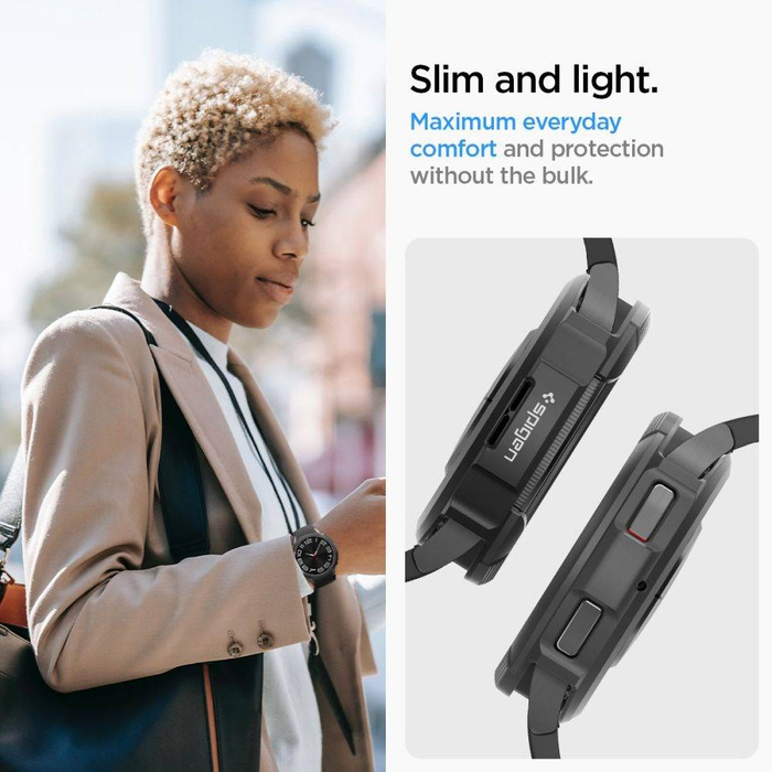 Obal Spigen Liquid Air Samsung Galaxy Watch 6 Classic (47 MM) MATTE Black Case