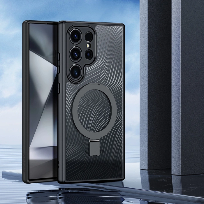 Dux Ducis Aimo Mag gepanzerte MagSafe-Hülle für Samsung Galaxy S24 Ultra – schwarz