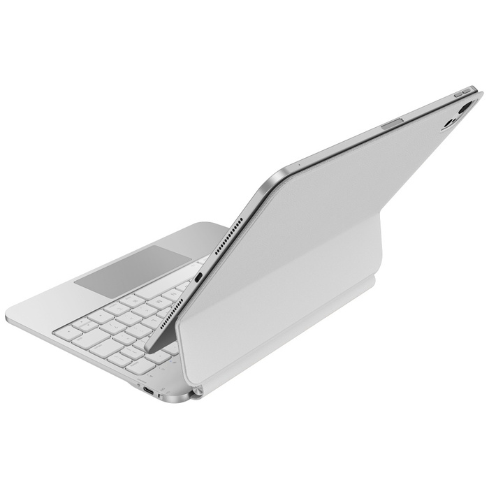 Etui UNIQ Venno Pro Magnetic Smart       z klawiaturą do iPad Air 11" (2024/25) | Air 10.9" (2022/20) | iPad Pro 11" (2022/21) biały