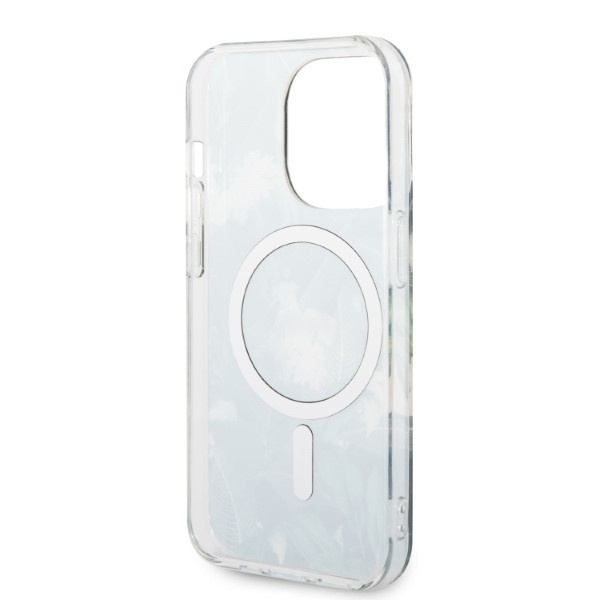 Kit Funda Adivina Case+ Cargador iPhone 14 Pro 6.1" verde/verde duro case Jungle MagSafe