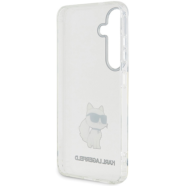 Etui Karl Lagerfeld KLHCS24MHNCHTCT Samsung Galaxy S24 Plus S926 transparent hardcase IML Choupette Case