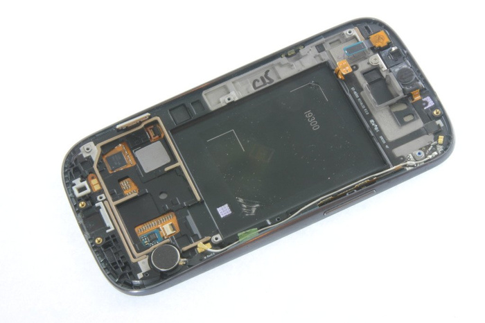 SAMSUNG Galaxy S3 Red LCD Touch